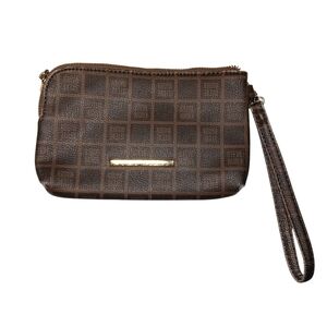 Steve Madden Brown Wristlet Clutch